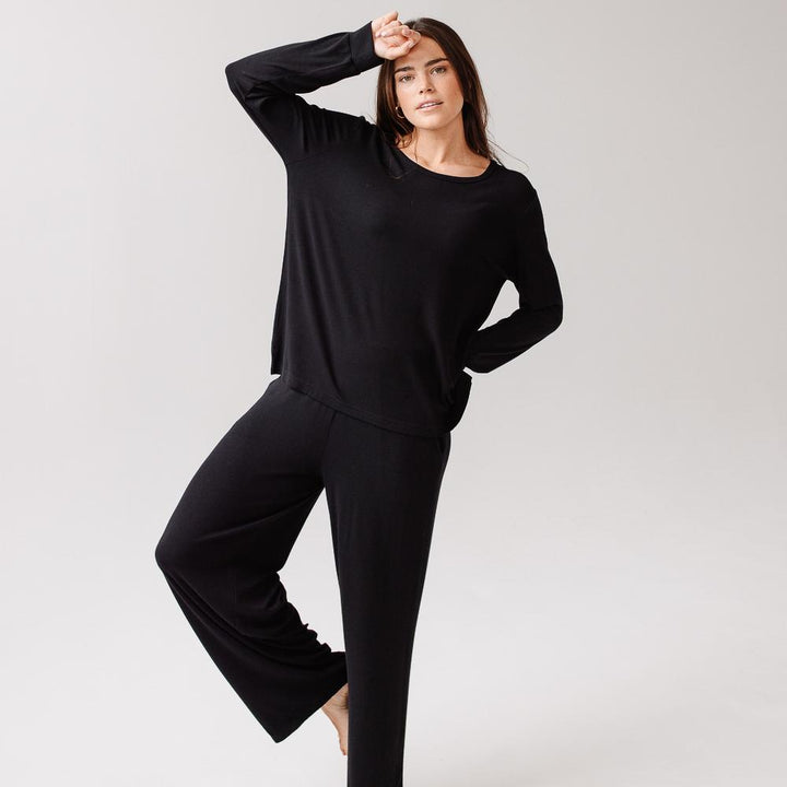 Women's Bamboo Rib Knit Pant